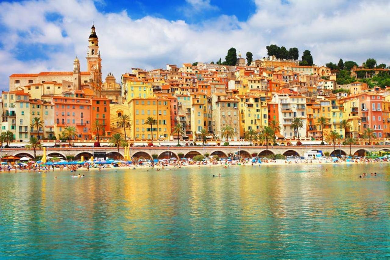 Bed and Breakfast Les Mimosas à Menton Extérieur photo