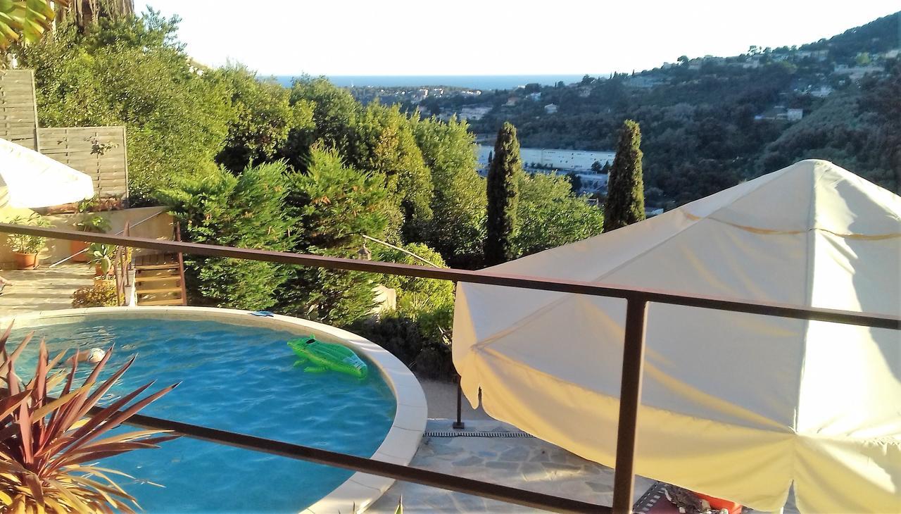 Bed and Breakfast Les Mimosas à Menton Extérieur photo